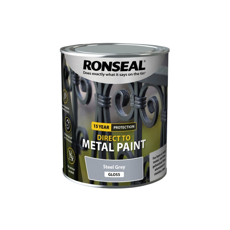 Ronseal Pintura Directa Sobre Metal 750ml