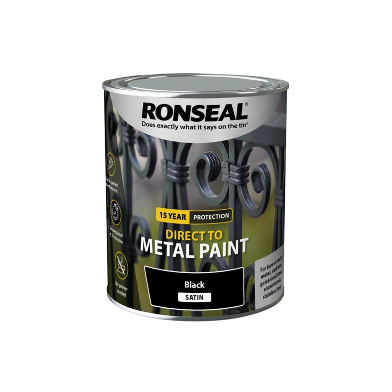 Ronseal Pintura Directa Sobre Metal 750ml