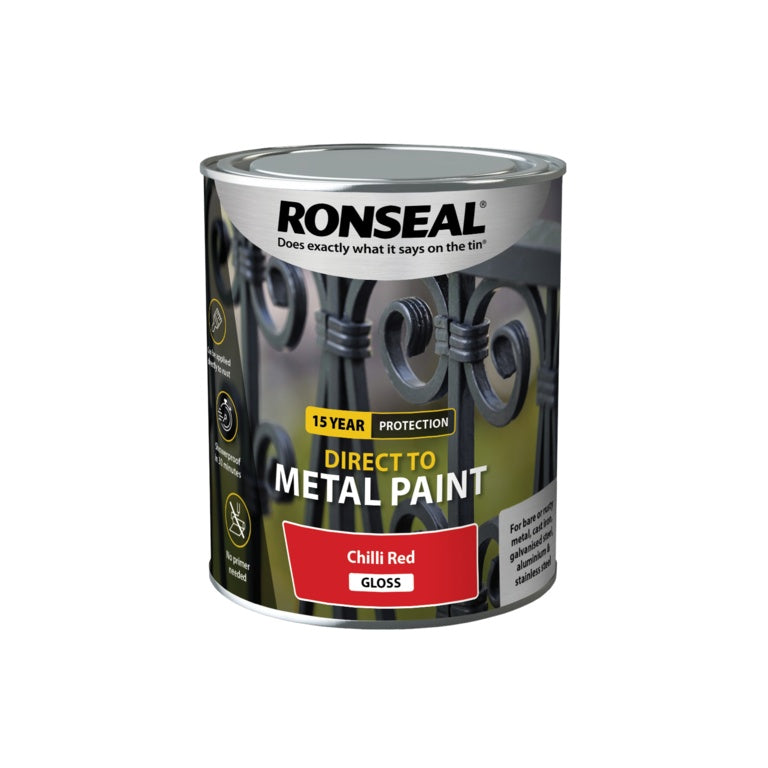 Ronseal Pintura Directa Sobre Metal 750ml