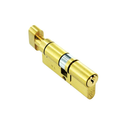 Smiths Locks BS 3 Star Brass Thumb Cylinder