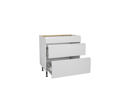 Gower Rapide+ Capri White 3 Drawer Pack