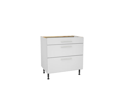 Gower Rapide+ Paris White 3 Drawer Pack
