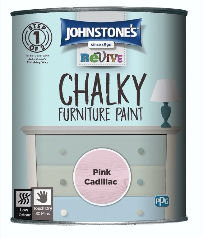 Johnstone's Chalky Furniture Paint 750ml Antique Sage