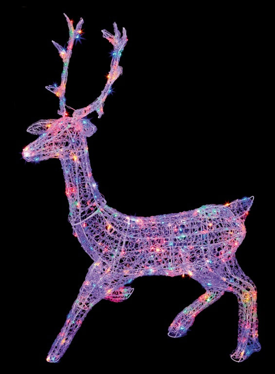 Premier Stag With Twinkling LEDs 1.4m