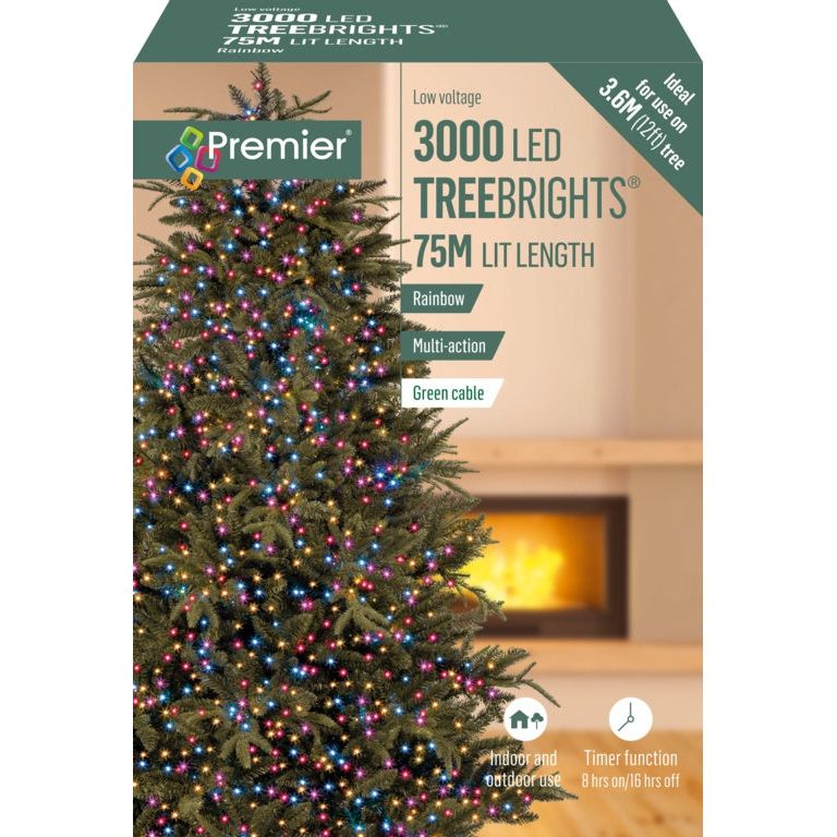 Premier 3000 LED Multi Action Treebrights With Timer