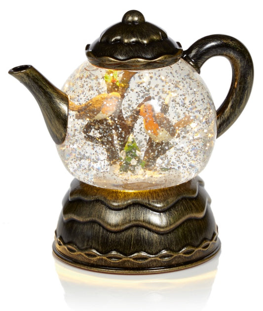 Premier Teapot Water Spinner With Robin Scene