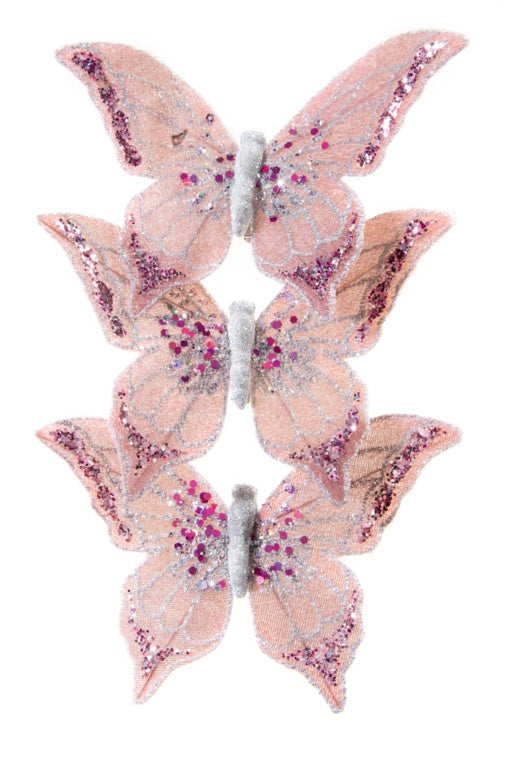 Premier 3 Piece Butterfly Clip