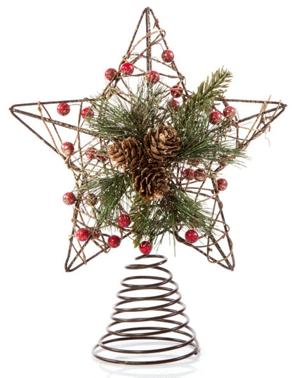 Premier Natural Woodland Star Topper