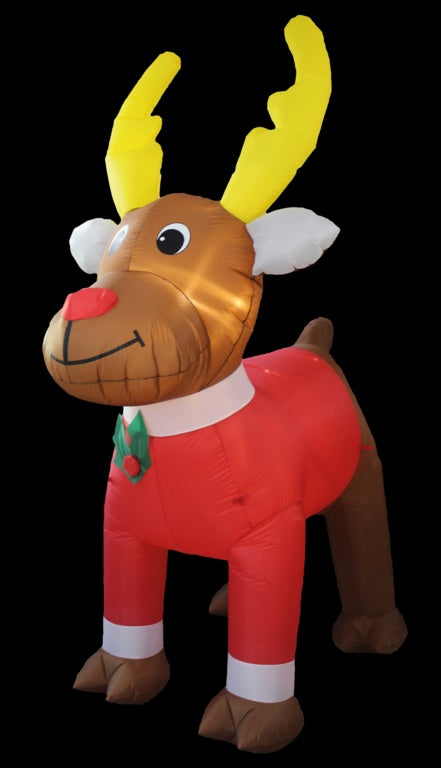 Premier Inflatable Rudolph Reindeer Santa Top