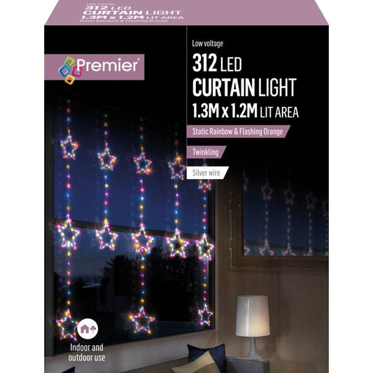 Premier Star Twinkle Curtain 1.3m