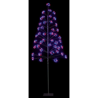 Premier 810 LED Multi Bright Tree Black