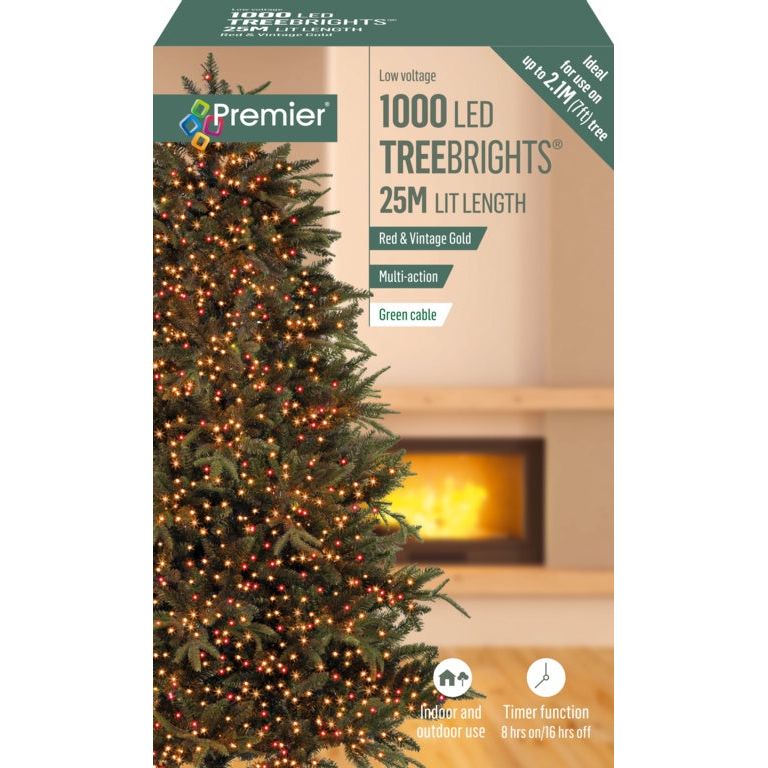 Premier 1000 LED Multi Action Treebrights With Timer