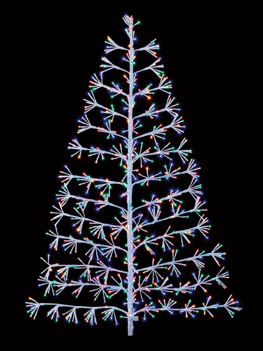 Premier White Tree Twinkle Starburst 1.2m