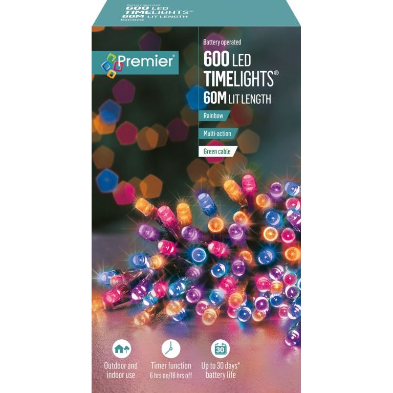 Premier 600 LED Multi Action Battery Operated TIMELIGHTS™