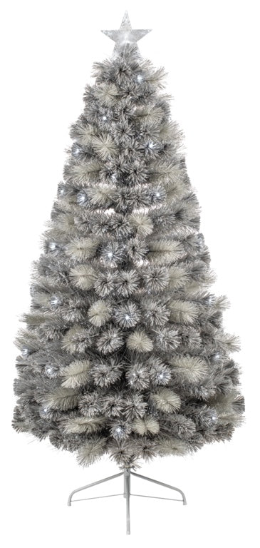 Premier Fibre Optic Silver Tipped Fir White LEDs