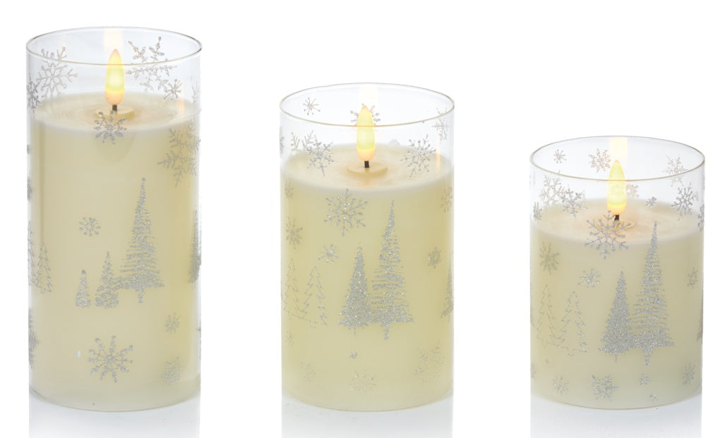 Premier Printed Glass Candles