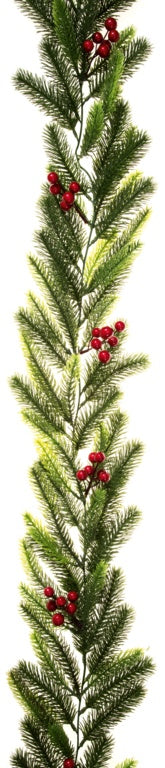 Premier Fresh Pine & Red Berry Garland