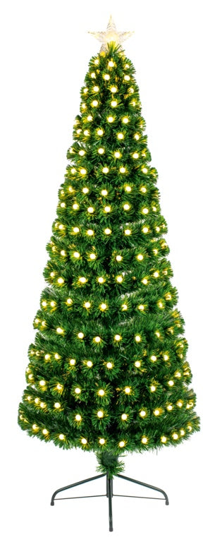 Premier Fibre Optic Tree Warm White Ball Decoration