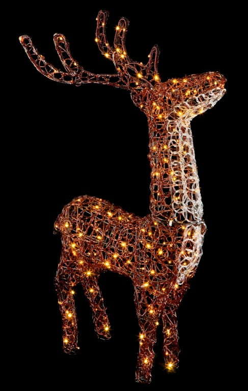 Premier 200 LED Reindeer Full Colour Twinkling