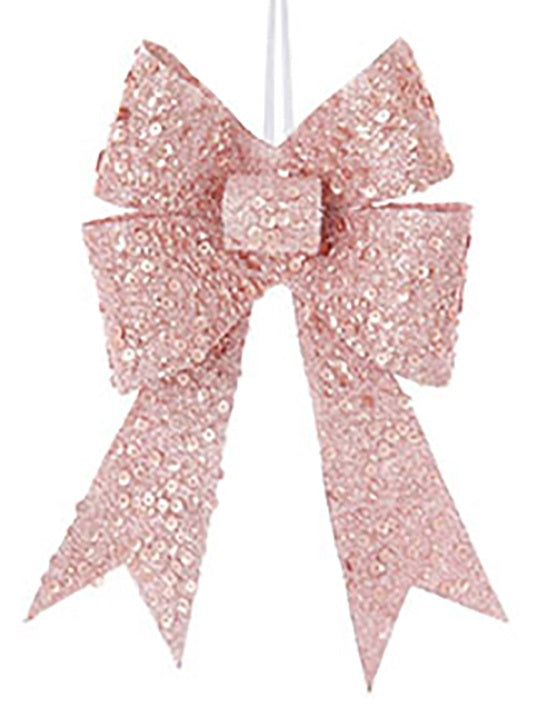 Premier Beaded Glitter Bow Clip