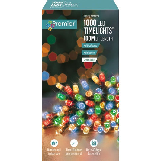 Premier 1000 LED Multi Action Battery Operated TIMELIGHTS™