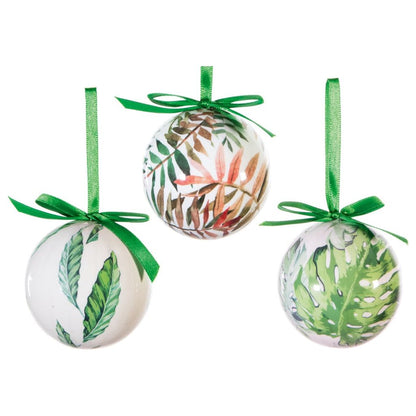 Premier Tropical Grass Decoupage Baubles