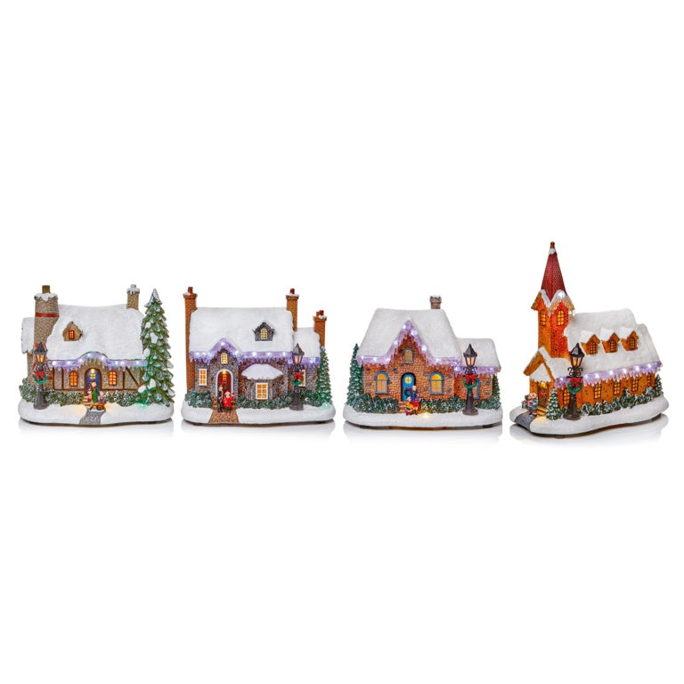 Premier Xmas House 20cm