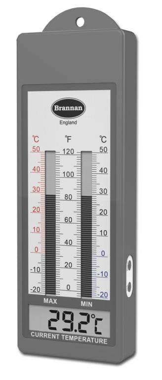 Thermomètre numérique Max Min étanche Brannan