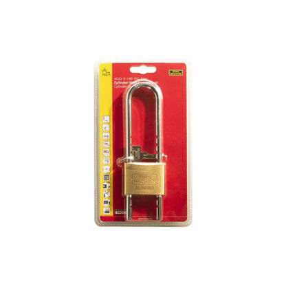 Burg-Wächter Adjustable Long Shackle Brass Padlock