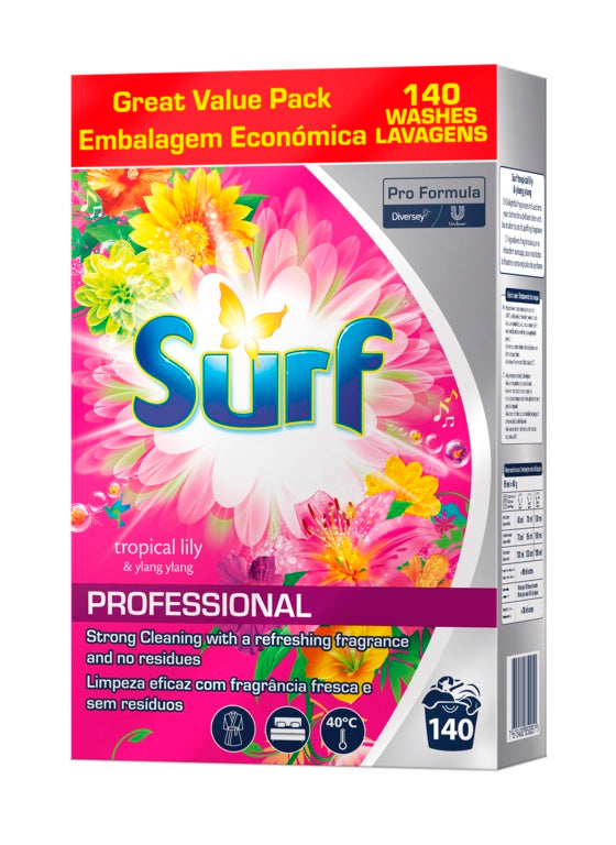 Surf Professional Lessive en Poudre 130 Lavage