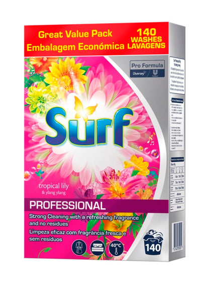 Surf Detergente en Polvo Profesional 130 Lavado