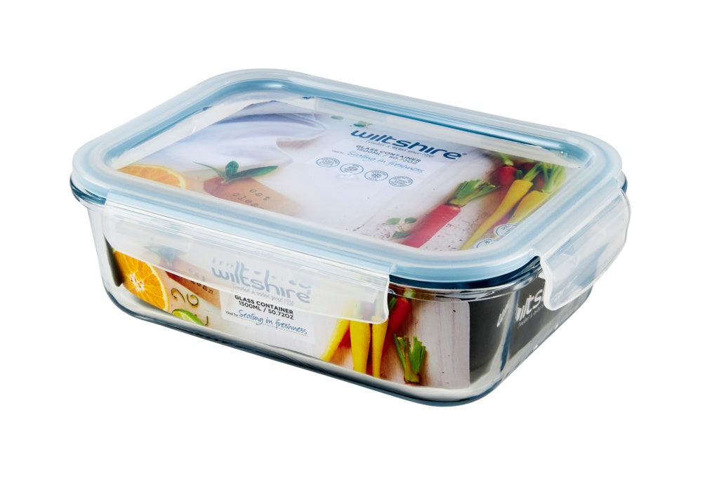 Probus Wiltshire Rectangle Glass Container