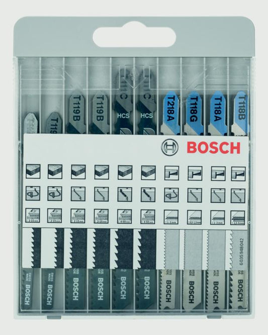 Bosch Jigsaw Blade Set For Metal & Wood