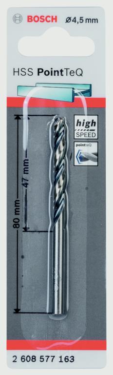 Bosch HSS Twist PointTeq Drill Bit