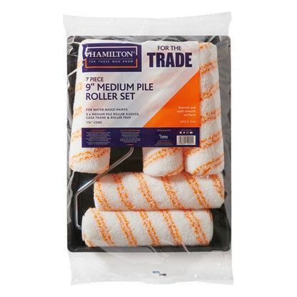 Hamilton For The Trade Medium Pile Roller Set 9"