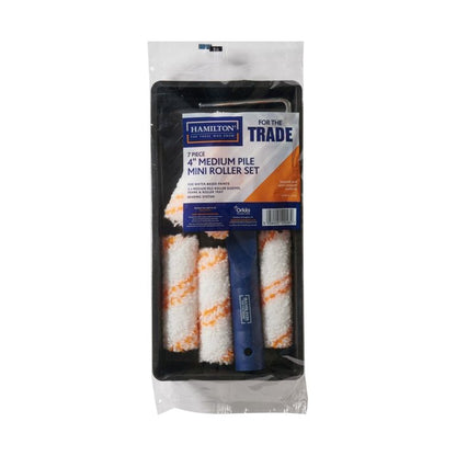 Hamilton For The Trade Medium Pile Mini Roller Set 4"