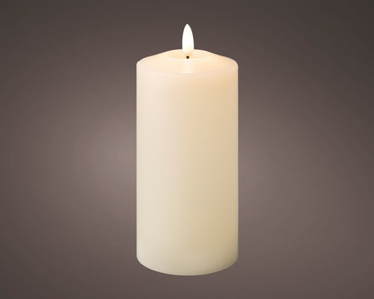 Kaemingk LED Wax Church Candle Cream