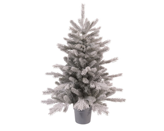 Kaemingk Frosted Grandis Mini Tree Grey