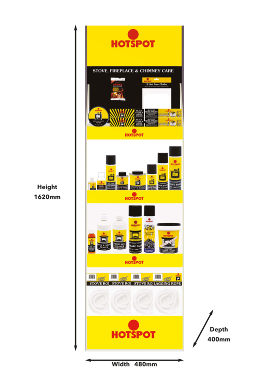 Hotspot Stand Plan Display Unit