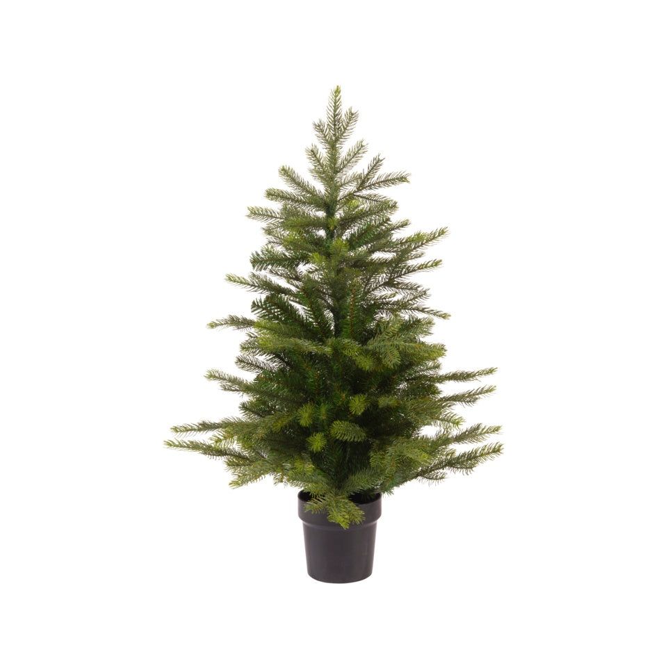 Kaemingk Grandis Mini Tree In Pot Green