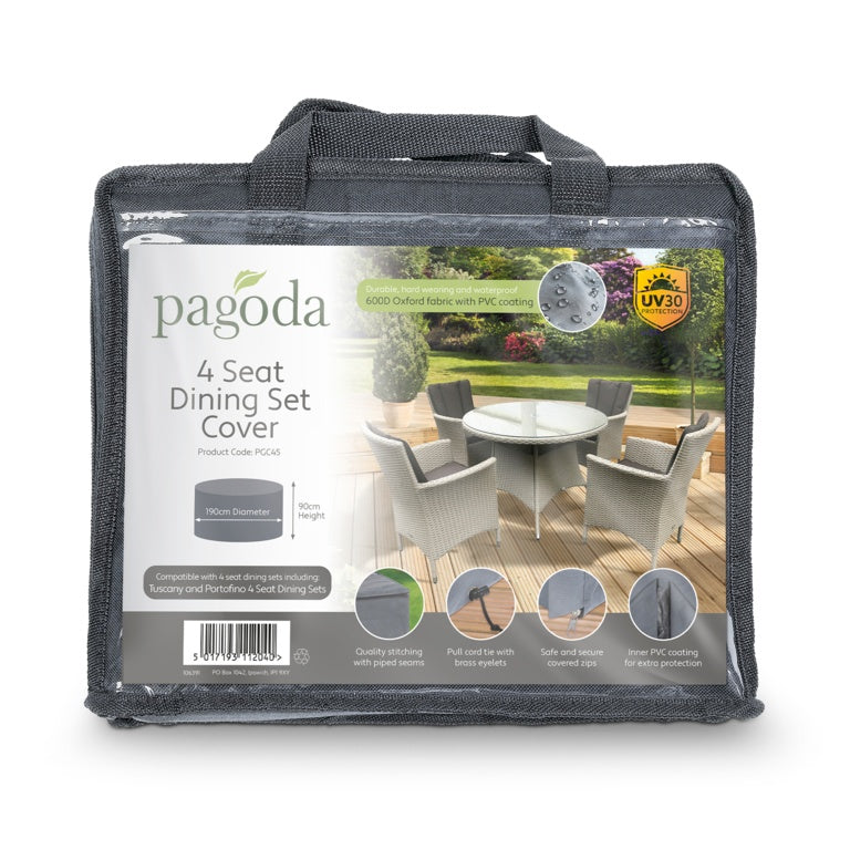 Pagoda 4 Seat Dining Set Cover