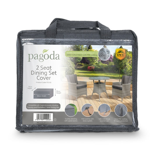 Pagoda 2 Seat Dining Set Cover