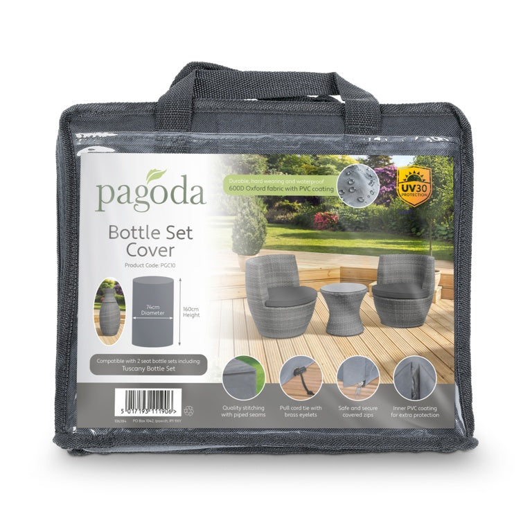 Pagoda Bottle Set Cover