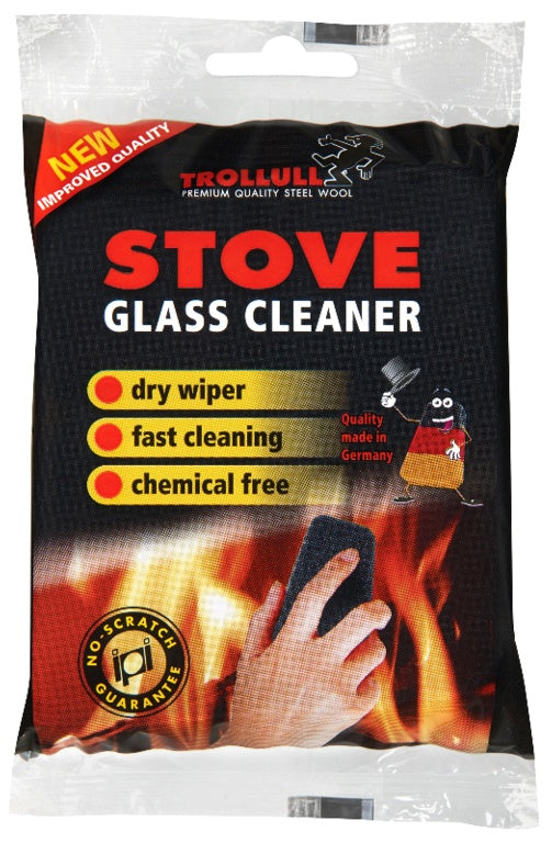 Trollull Stove Glass Cleaner Steel Wool