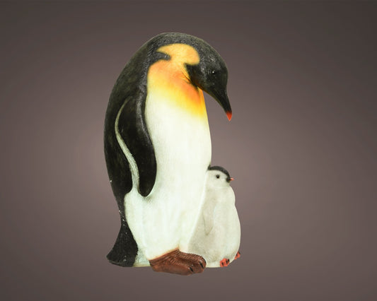 Lumineo 8 LED Fibreglass Penguin Cool White