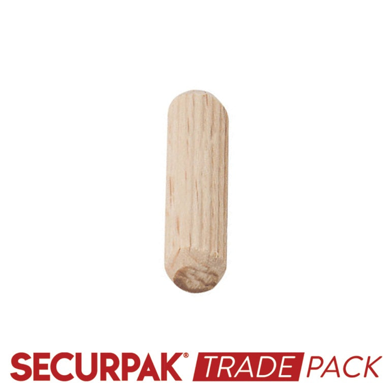 Securpak Trade Pack Wooden Dowels M6x30mm