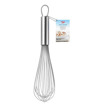 Tala Stainless Steel Eleven Wire Balloon Whisk 30cm