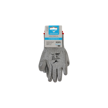 Glenwear Pu Glove Cut Level 5