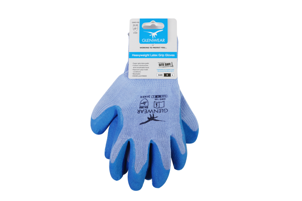 Glenwear Heavyweight Latex Grip Glove