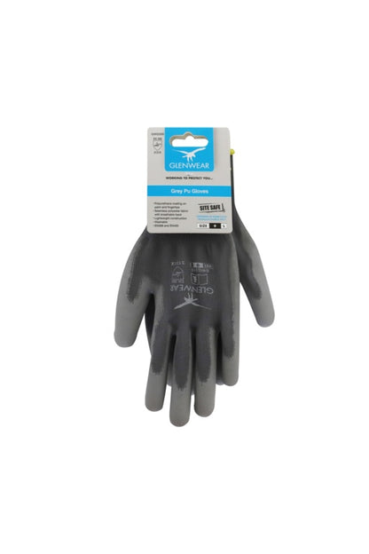 Glenwear Grey PU Glove